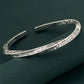 925 sterling silver, totem open bracelet, balance of wildness and elegance