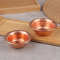 Nepalese Pure Copper Water Supply Bowl Handmade Small Auspicious Hammer Pattern Holy Water Bowl For Buddha Buddhist Supplies