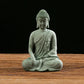 Office Table 9.84inch Buddha Statue Resin Large Meditation Buddha Buddha Figurine for Living Room