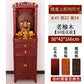 ZZ Buddhist shrine shrine vertical cabinet offering rack God of Wealth Bodhisattva offering table Solid wood household