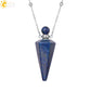 Crystal Perfume Necklace Natural Stone Cone Pendant Healing Clear Quartz Pendants Essentials Oil Diffuser Vial Necklaces H119
