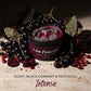 Scorpio Zodiac Scented Candle, Sandalwood Myrrh, Astrology Aromatherapy Candle in Tin, Home Fragrance Decor Birthday Gift, 3oz