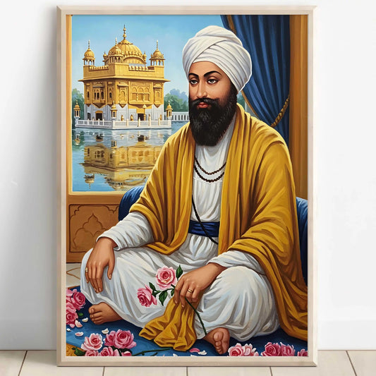 Khalsa Sikh Bold Warrior Retro Religion Poster Print Wall Art Pictures Canvas Painting Living Room Bedroom Home Decor Gift