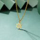 EUEAVAN 1pc Hebrew Letter Chai Symbol Necklace for Women Jewish Blessing Life Star of David Pendant Protection Amulet Jewelry