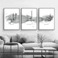 Black Ink Islamic Wall Art Arabic Calligraphy Subhan Allah Canvas Posters and Prints Wall Paintings for Living Room Home Decor