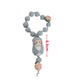 Handmade Christening Baptism wedding engagement Communion birthday Bridal Rosary with Saint Christmas Gift Home Decoration