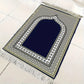 VIKAMA Portable Prayer Mat Pilgrimage Design Foldable Prayer Mat Living Room Islamic Daily Worship Soft Carpet