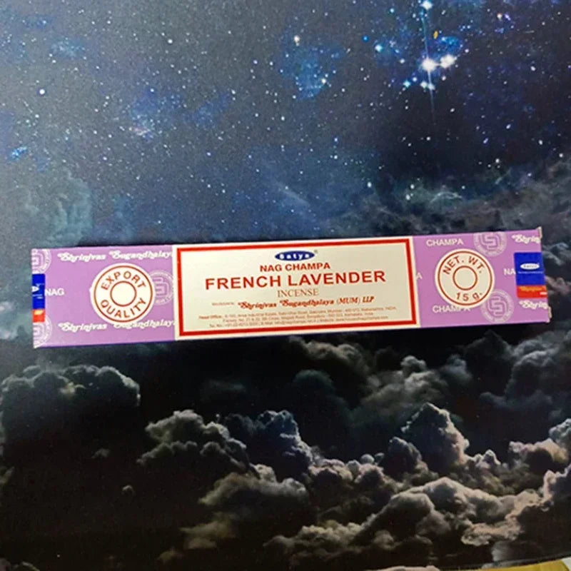 2/5Boxes India Stick Incenses White Sage Sandalwood Natural Household Indoor Clean Air Handmade Incense Sticks NAG Champa Satya