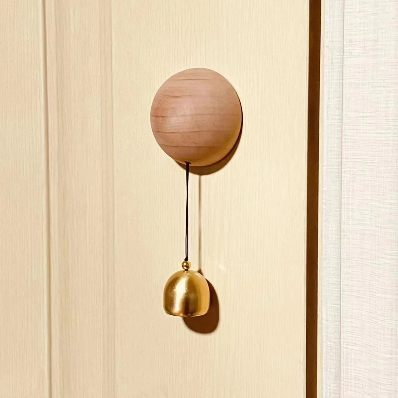 Brass Dopamine Wind Chime Creative Bedroom Hanging Decor Summer Breeze Door Bell Meditation Ornament