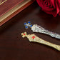 HTISOK Church Product Religion Accessory Gold Plated Orthodox Holy Water Spoon Religious Rituals for Church Decoration