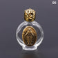 Empty Holy Water Jesus Bottle Religious Bottle Christian Baptism Supplies Refillable Portable Cosmetic Packaging Empty Bottle