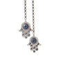 Evil Eye Hamsa Hand Car Hanging Key Chain Amulet  Good Luck Decor Gifts for Auto Rearview Mirror Pendant Decoraction