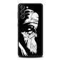 Sikh Khanda Sikhism Soft Phone Case For Samsung Galaxy S25 Edge S24 Plus S23 FE S22 S21 S20 Ultra 5G S10 Black Protect Cover