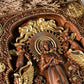 Vintage People Jesus Christ Icon of Ascension Wooden Home Living Lion Statue