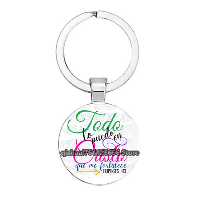 Bible Verses, Keychains, Faith Keychains, Biblical Quotes, Christian Jewelry, Friends, Women, Men, Inspirational Gifts