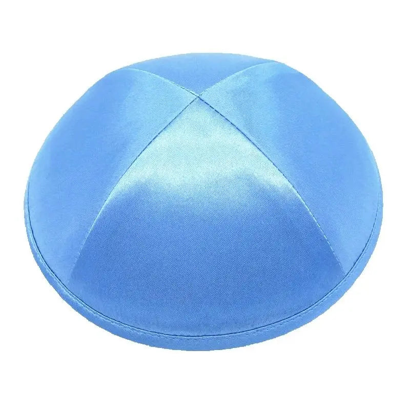 GIU 19cm Satin Jewish Hats Caps Skullies Beanies Kippot Yarmulke Kippah Dome Kipa For Wedding And Events