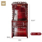 D178  Household Buddhist shrine cabinet solid wood, Guan Gong shrine cabinet God of Wealth offering cabinet