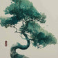 Modern Minimalist Chinese Style Zen Fishing Natural Scenery Poster Canvas Paintings Wall Art Pictures Office Home Decor
