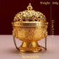 Multicolor Hanging Incense Burner Retro Copper Eight Auspicious Aromatherapy Stove Meditation Smoke Furnace Altars Buddhist Item