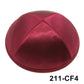 GIU 19cm Satin Jewish Hats Caps Skullies Beanies Kippot Yarmulke Kippah Dome Kipa For Wedding And Events
