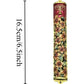 Handcrafted Enamel & Alloy Mezuzah Case with Kosher Scroll, Elegant Judaica Gift for Home Blessing & Doorpost Protection