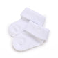 0-2 Years Old Boys and Girls Short Socks Soft Cotton Baby Socks Newborn White Baptism Infant Daily Kindergarten Wear