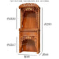 D178  Household Buddhist shrine cabinet solid wood, Guan Gong shrine cabinet God of Wealth offering cabinet