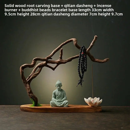 Natural Solid Wood Root Carving Decoration Creative Home Living Room Decoration Crafts Weathered Wood Root Zen Decoration