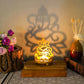 1PC Metal Buddha Statue Candle Holder Candle Holder Diwali Festival Candle Holder Decoration, Fortune Peace Candle Lamp Crafts H