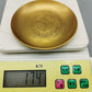 Buddhism Copper Plate 18cm Auspicious Tibetan Brass Engraving Dish Worship For Buddha Fruit Tray Desktop Home Gift Decorative