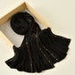 Rhinestone Modal Cotton Jersey Hijab Scarf For Women Stretch Shawl Plain Muslim Headband Fashion Solid Color Long Muffler