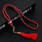 Sunspicems Allah Mohammed Rosary Bracelets TASBIH Muslim Prayer Beads Turkish Style 99 Beads Glass Pearls Charm Bracelets Gift