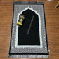 1set Islamic Prayer Mat With Rosary Beads Muslim The Spire Pattern Ramadan Prayer Mats Portable Travel Muslim Prayer Rugs Gift
