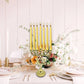 Hanukkah Star Menorah David Candelabra Candle Candlestick Holder Hand Paited Home Decoration Party Festival Candleholder Gifts