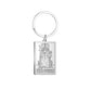 Dawapara Tarot Cards Keychains Stainless Steel Vintage Amulet Good Luck The Major Arcana Keyring Wiccan Jewelry