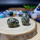 EG1-7 Mini Natural Stone Egg, Small Polished Egg Shaped Stone for Meditation Stress Relief Fidget Palm Desk Decor Gift