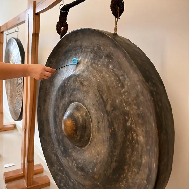 AEF5-Nepalese Gong Accessories For Sound Bath Meditations Players, Whale Stick Gong Healing Instrument