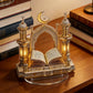 Multifunctional Exotic Architectural Ornament Exquisite Creative Desktop Accessories  Flat Home Moon Castle Acrylic Decoration