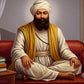Khalsa Sikh Bold Warrior Retro Religion Poster Print Wall Art Pictures Canvas Painting Living Room Bedroom Home Decor Gift