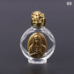 Empty Holy Water Jesus Bottle Religious Bottle Christian Baptism Supplies Refillable Portable Cosmetic Packaging Empty Bottle