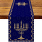 Hanukkah Menorah Table Runners Star of David  Jewish Holiday Fireplace Kitchen Dining Room Home Decor