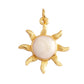Trendy Shining Moon Star Sun Tellurion Celestial Compass Charm Pendant Gold Colour, Jewelry Necklace Bracelet Making Supply S39