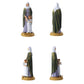 D8KF Virgin Mary with Saint Anne Blessed Catholic Sculpture Resin Christian Statue for Home Living Room Garden Church Decor