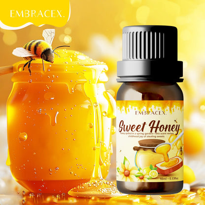 10ml Honey Fragrance oil Perfume Essential Oils Air Freshening Humidifier Diffusers Oils DIY Candle/Soap Skincare Holiday Gifts