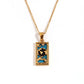 E.B.belle Original New Tarot Queen Lover Magician Moon Necklace Tarnish Free Stainless Steel Jewelry 18K Gold Plated Decoration