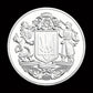 The Heart of The Righteous The Power of The Archangel Michael Is with Us Souvenir Coin Silvery Plated Commemorative Coin