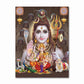 India Hindu Golden Ganesha Temple Poster Shiva Parvati Painting Canvas Prints Elephant God Religion Picture Room Hoom Wall Decor