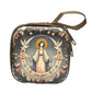 Catholic Rosary Religious Jewelry Storage Box Coin Purse Rosary Prayer Bag