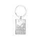 Dawapara Tarot Cards Keychains Stainless Steel Vintage Amulet Good Luck The Major Arcana Keyring Wiccan Jewelry