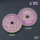 Ancient Chinese Coin Model Mountain Ghost Money Traditional Feng Shui Amulet Of Wealth Leizu Good Luck Coin Hanging Decoration